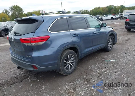 2018 Toyota Highlander Xle from USA, damaged, VIN 5TDJZRFHXJS887181